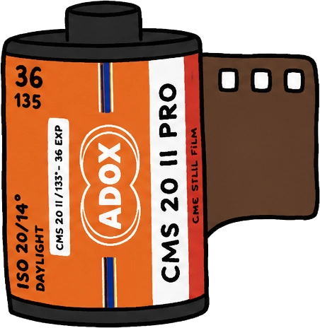 ADOX CMS 20 II 필름
