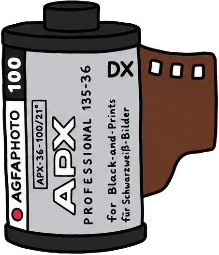 Agfa APX 100 필름