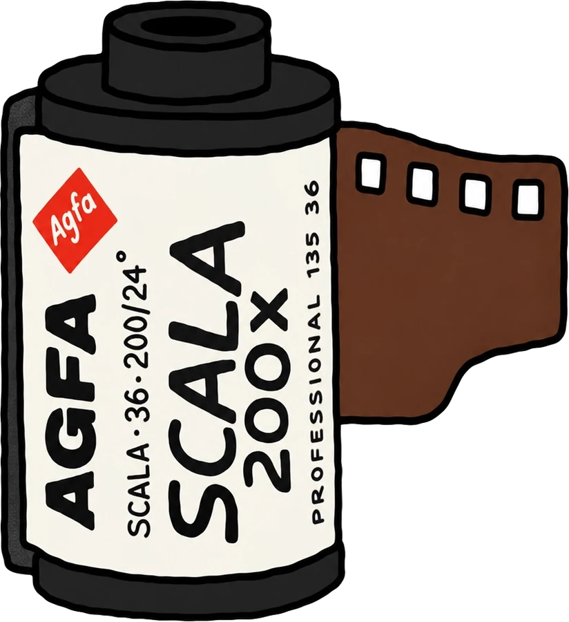 Agfa Scala 200X フィルム