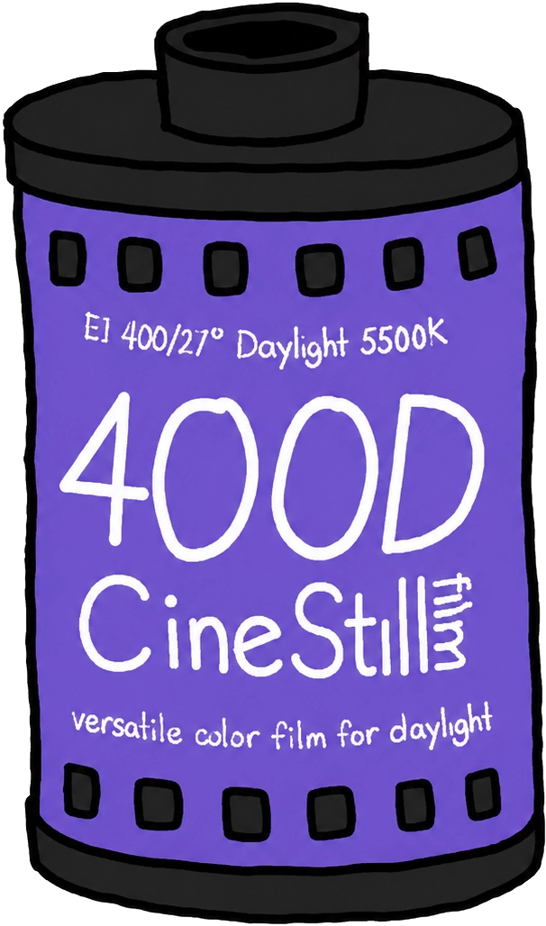 Cinestill 400D 필름