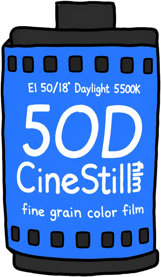 Cinestill 50D 필름