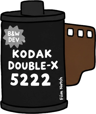 Kodak Eastman Double-X 5222 필름