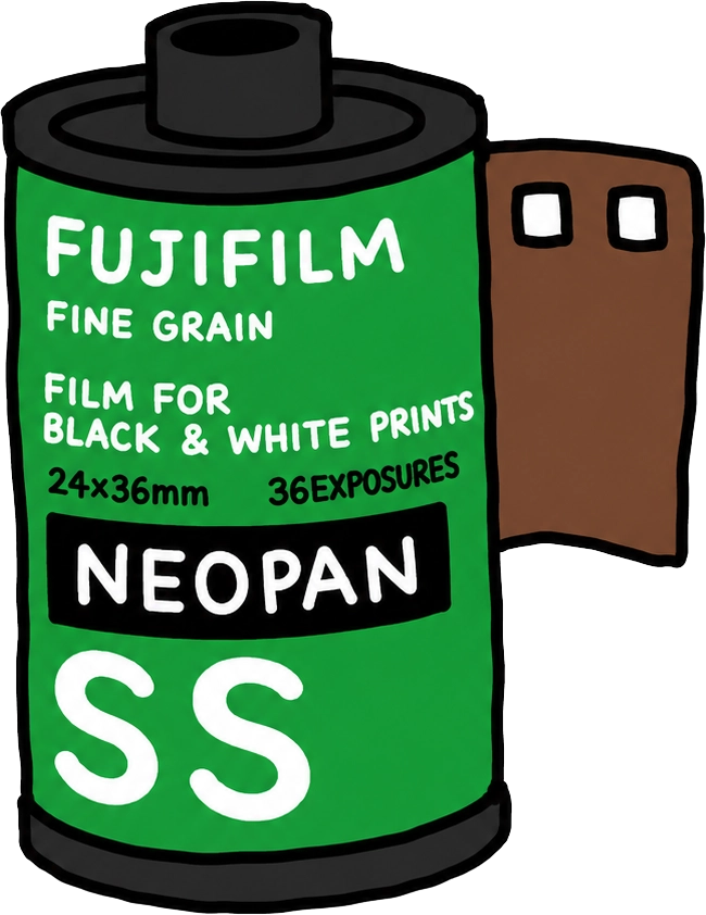 Fujifilm Neopan SS 필름