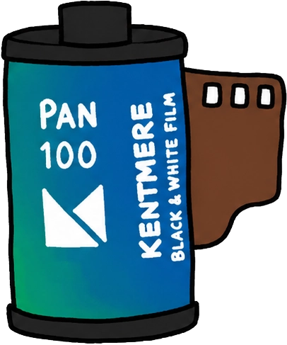 Kentmere Pan 100 필름