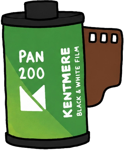 Kentmere Pan 200 필름