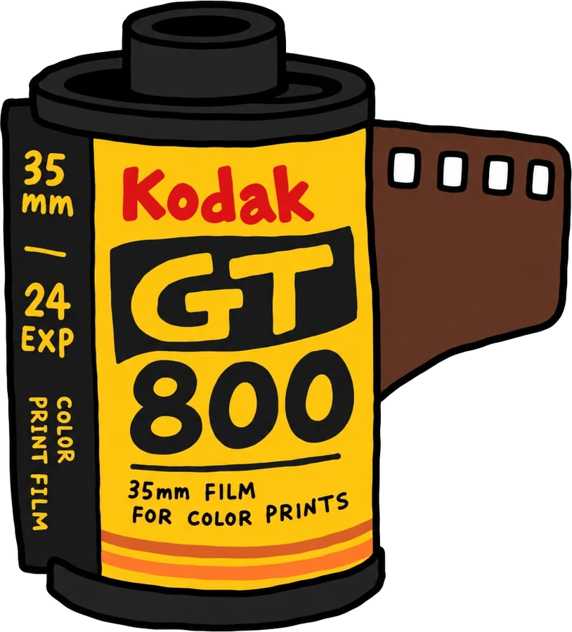 KODAK GT 800 film