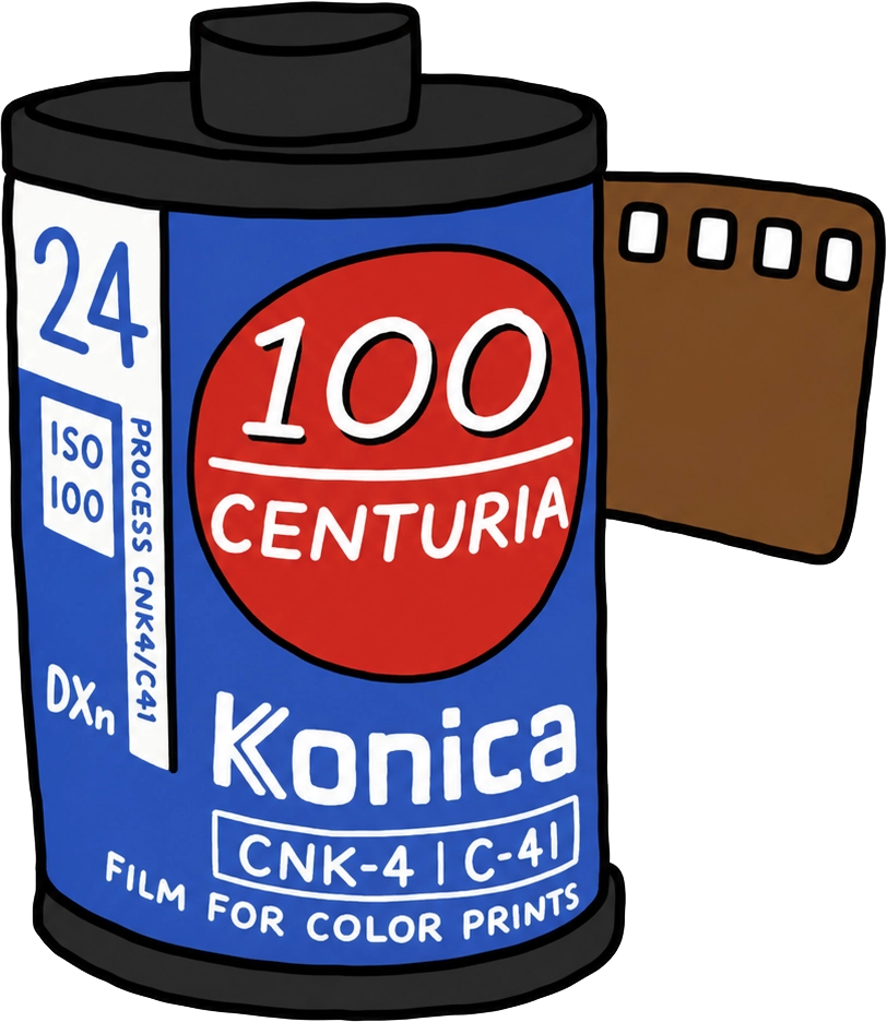 Konica Centuria 100 필름