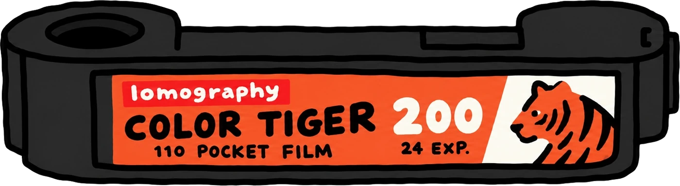 Lomography Color Tiger 110 필름