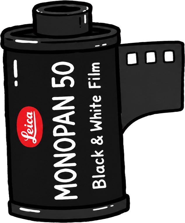 Leica MONOPAN 50 필름