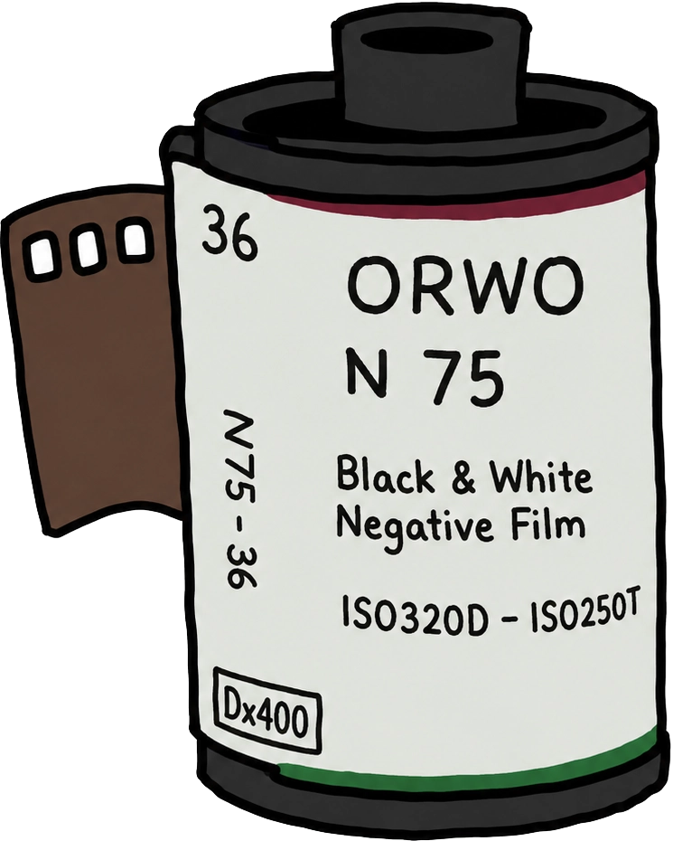 ORWO N75 Plus 필름