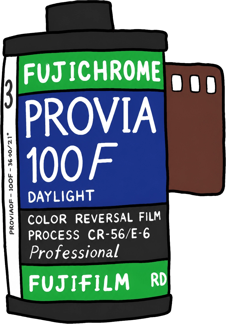 Fujifilm Provia 100F 필름