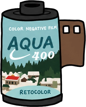 Reto Retocolor Aqua 400 필름