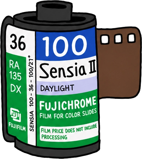 Fujifilm Sensia 100 필름