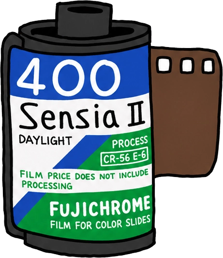 Fujifilm Sensia 400 필름