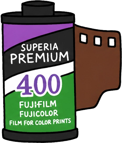 Fujifilm Superia Premium 400 필름