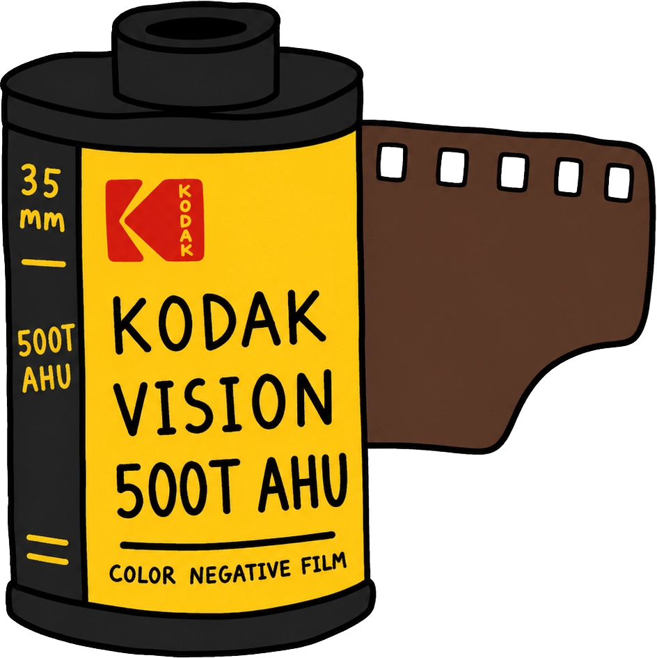 Kodak Vision3 500T AHU 필름