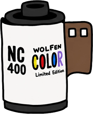 ORWO Wolfen NC400 필름